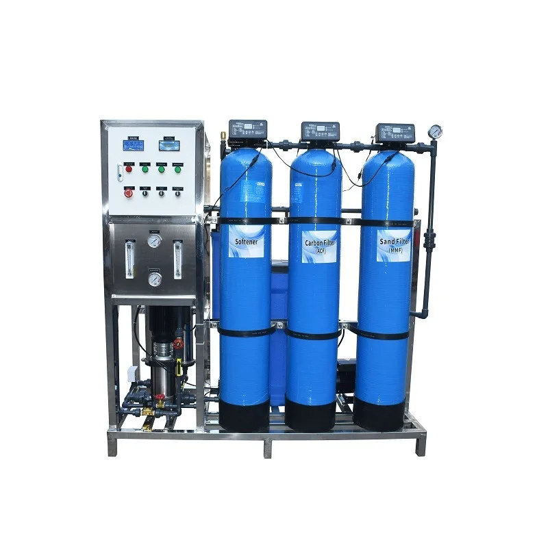 250lph Reverse Osmosis System Purified Ro Filter Water Treatment Plant For Drinking Water
