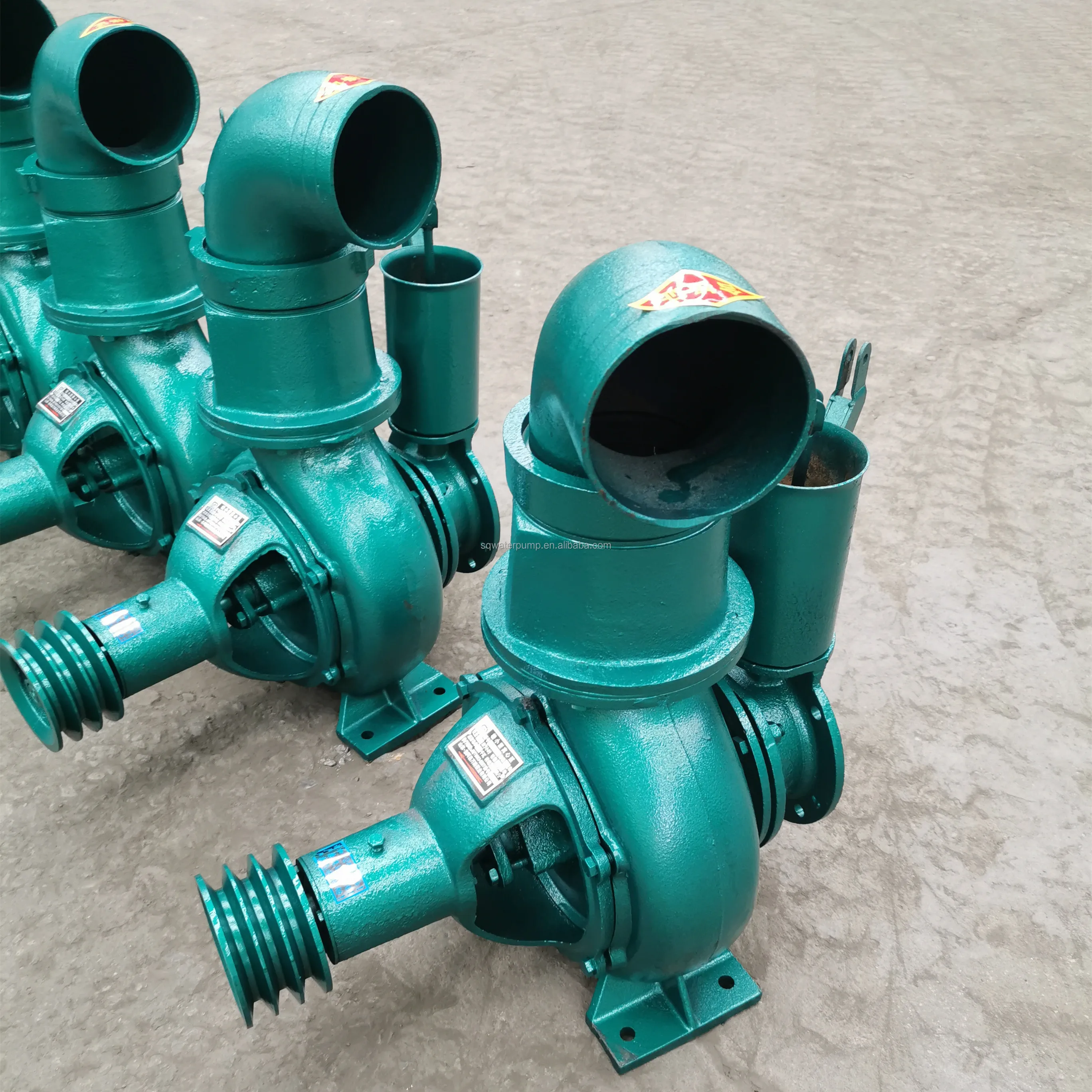 Efficient Vertical Centrifugal Agricultural Irrigation Pumps 6 Inch Diesel Engine Self Priming Water Pump
