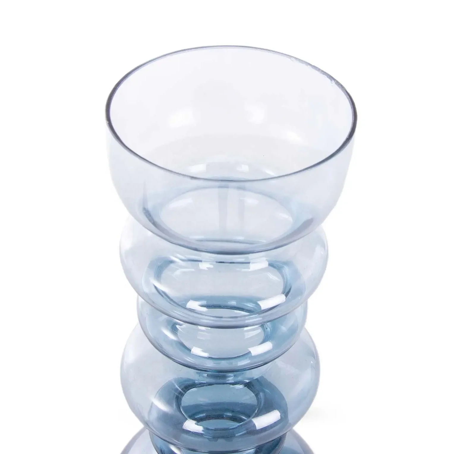 Custom Cheap Factory Price Borosilicate Glass Candle Holder Wholesale Glass Candlestick