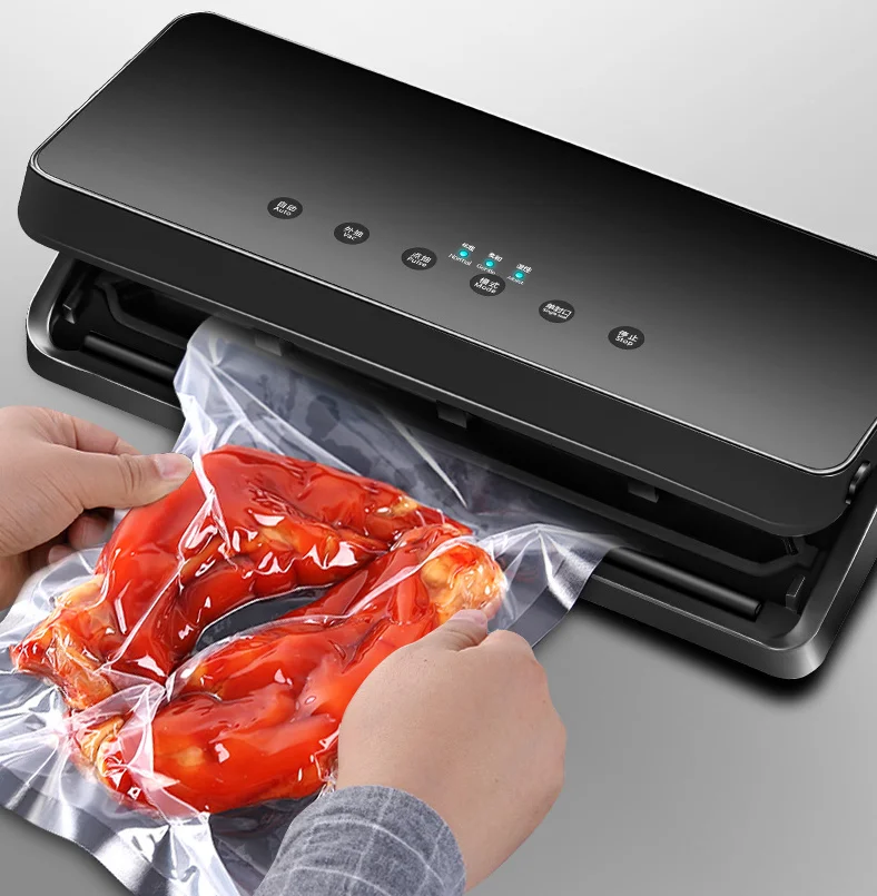 
Household High Quality Automatic Vacuum Sealer Vacuum Sealer Bag Food Food Saver Vacuum Sealer Machine Plastic Bags 0-12m/min 