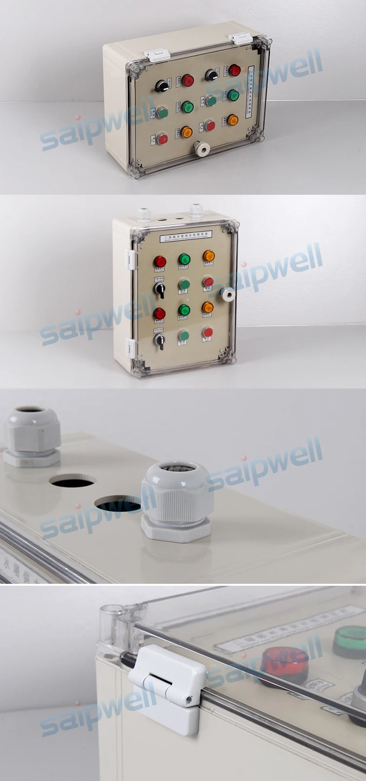 Manufacturer  SP-AG-FA25-1 165*95*39MM IP66/NEMA 4X Aluminium Outdoor Custom Electronic Terminals Box