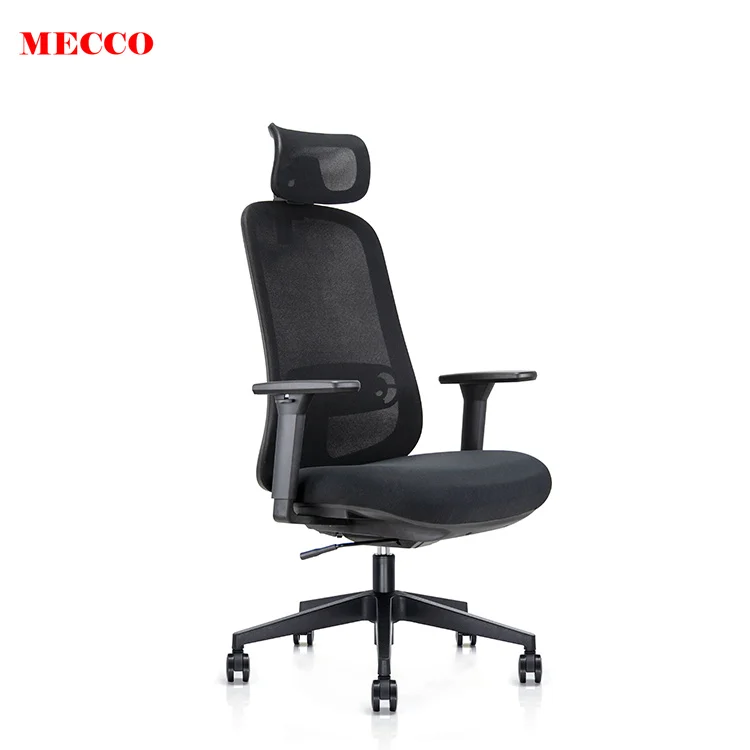 Эргономичное кресло с высокой спинкой, офисное кресло из полиуретана с высокой спинкой, вращающееся кресло для подъема компьютера