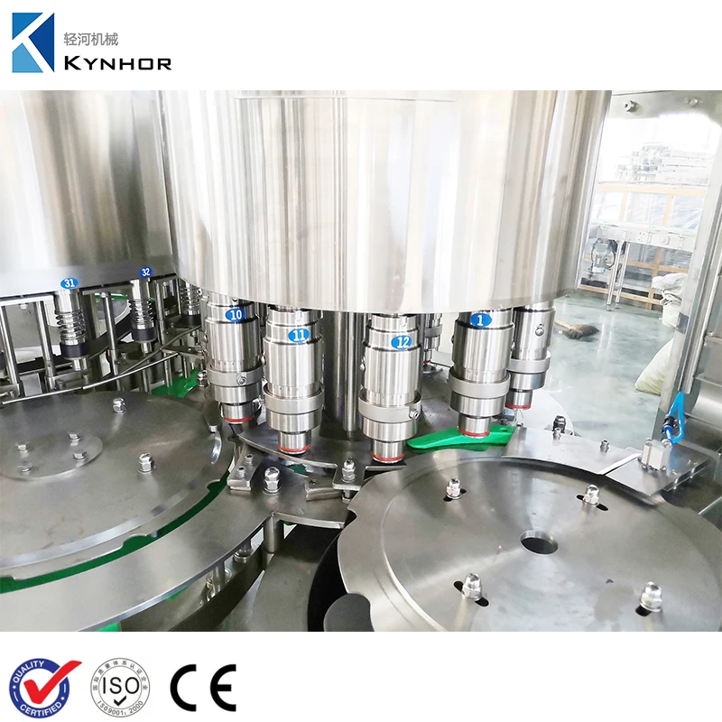 Rotary Type soda Water Bottling Filling Machine/small scale carbonated drink filling equipment with high quality