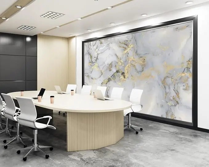 White Granite Decorative Paper For Covering Kitchen Stickers