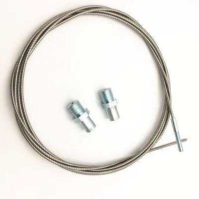 factory supply with good quality OEM auto parts steel wire rope with fittings push pull clutch cable