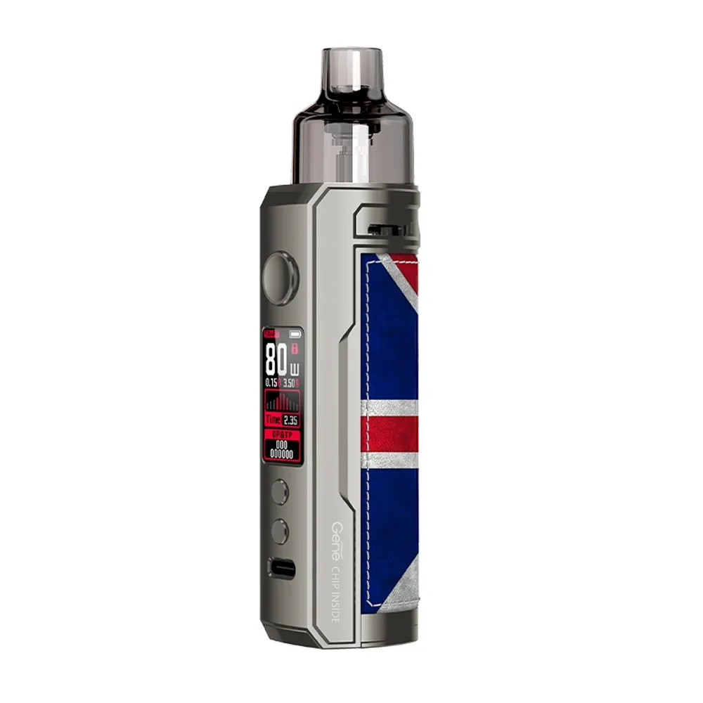  Заводская цена VOOPOO DRAG X Box Mod 80 Вт 4 5 мл PnP Pod Tank MTL 0.15ohm