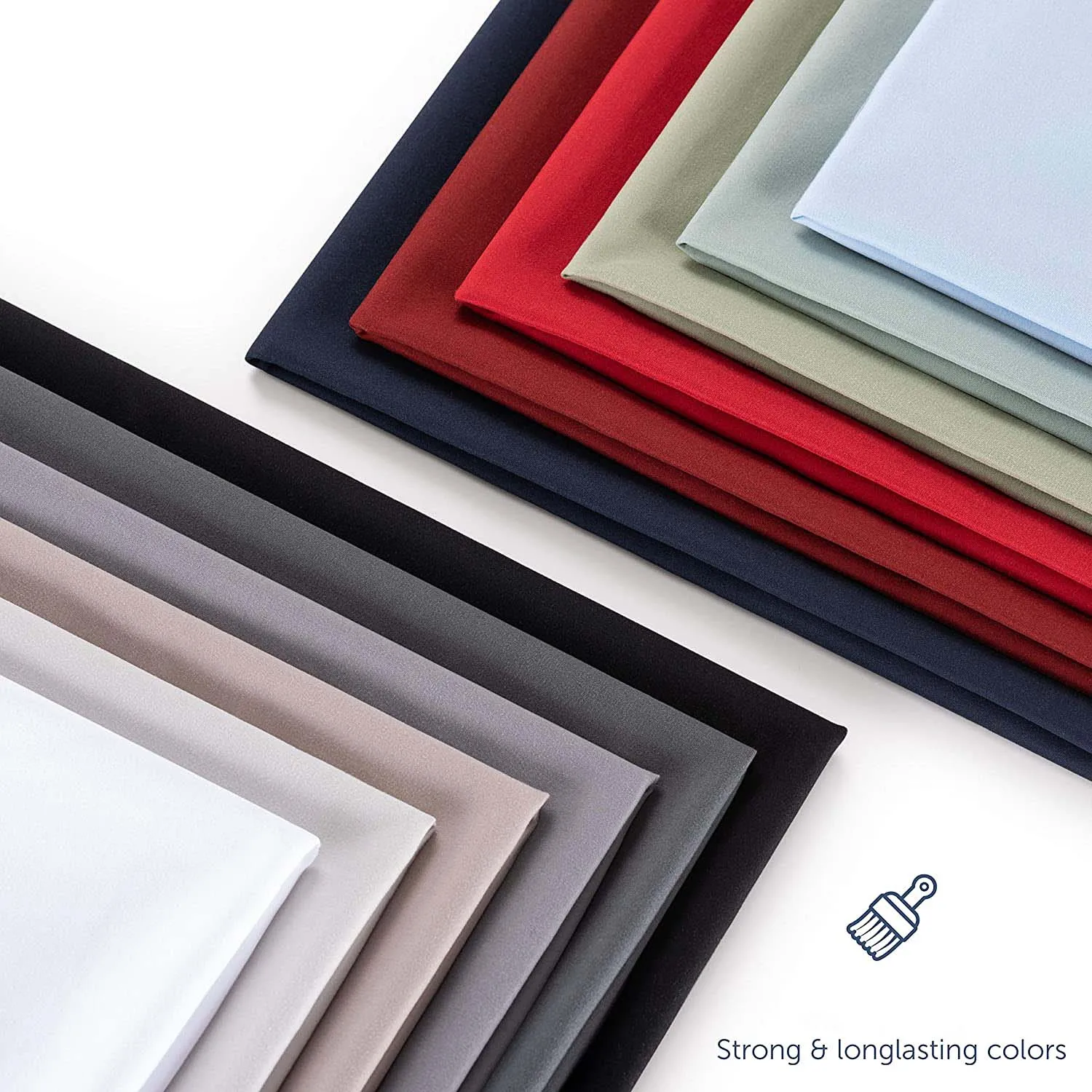 King Size Fitted Sheet 100%  Microfiber Fitted Sheet with Extra Deep Design