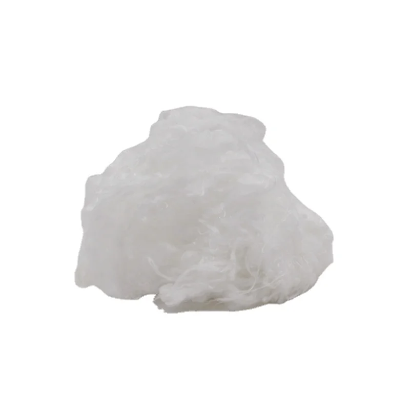 High Quality Wholesale Raw White Lyocell Fiber Made in China 1.2D*38mm Best Selling For Padding
