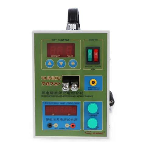 Точечный сварочный аппарат Sunkko 787a +, импульсная батарея, точечный сварочный аппарат 18650, сварочное оборудование