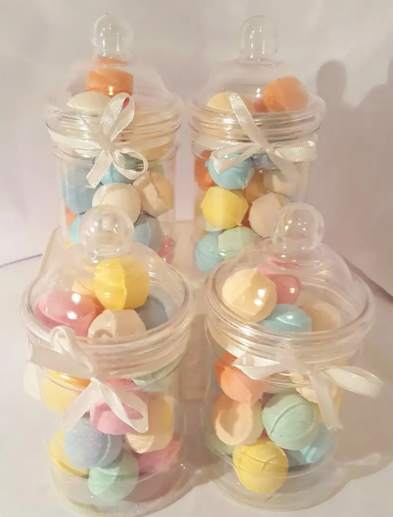 Factory Custom Color Fragrance Shower Bomb Fizzies Organic Lollipop Bath Bomb