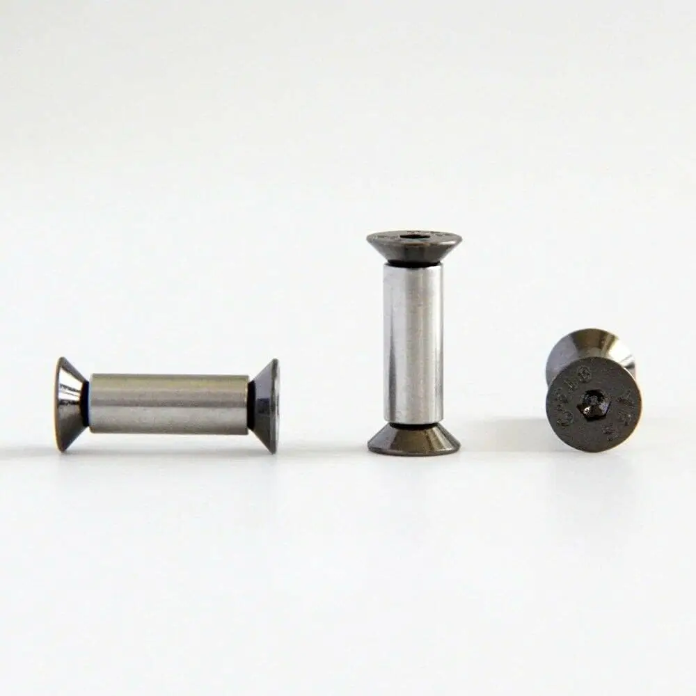 Factory Custom M5 Stainless Steel Bolt Rivets Screw Fastener Nut DIY Material for Knife Handle