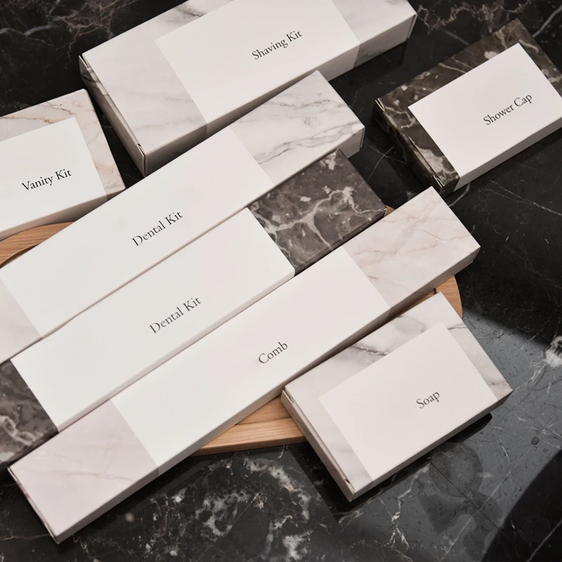 custom 5 star disposable soap shampoo toiletries amen personal hygiene kit hotel toilet supplies hotel amenities set for hotel
