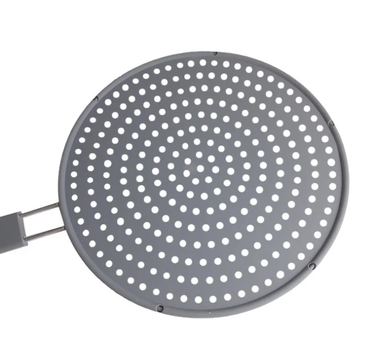 Силиконовый защитный экран от брызг с ручкой многофункциональная практичная кухонная сковорода для приготовления пищи масляная крышка кастрюли