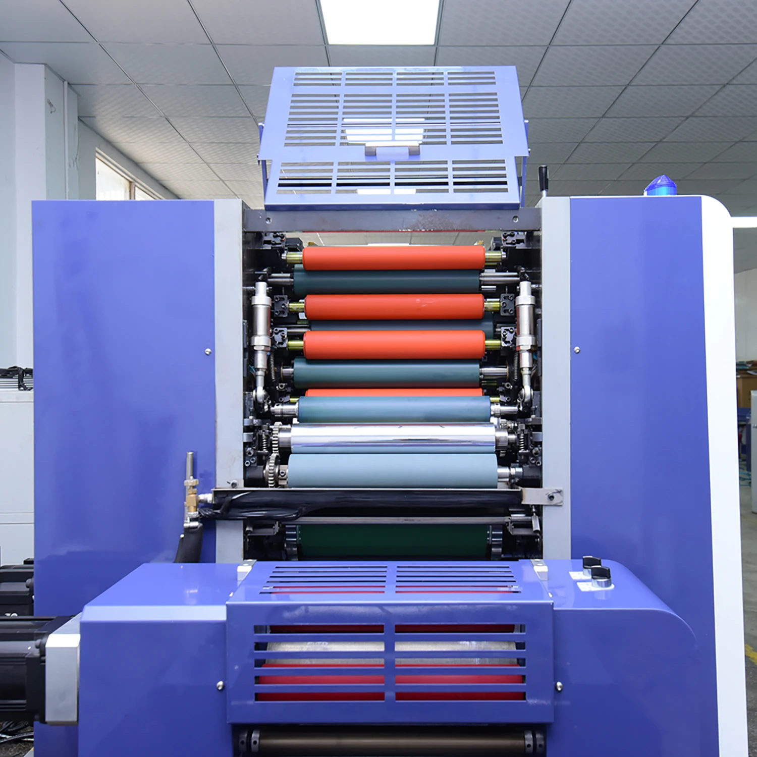 Offset Paper PVC PET Material Printer Full Rotary Label Printing Machine High Efficient Six Color Label Press