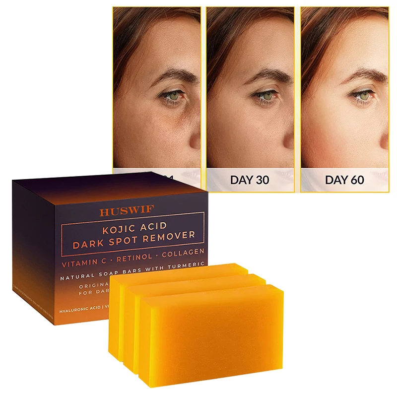 Skin Brightening Original Kojic Acid Soap that Reduces Dark Spots, Hyperpigmentation, & Scars with Coconut & Tea Tree Oil