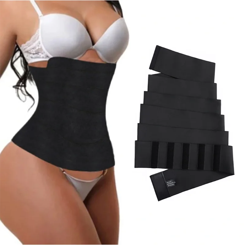 2021 New Arrival Dropshipping Tummy Wrap Waist Trainer Belt Body Shaper Slimming Waist Trainer Tummy Control Belt