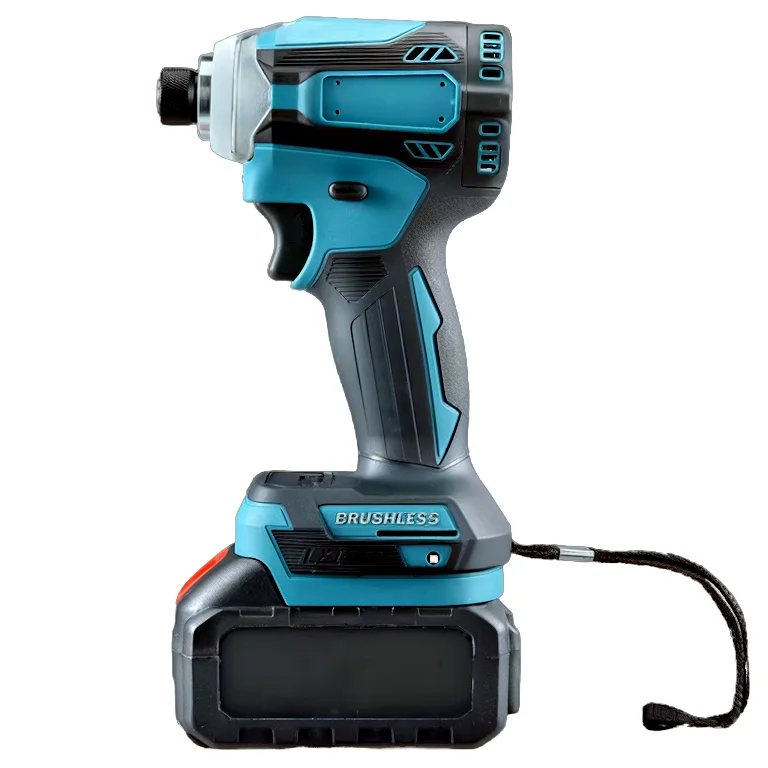 Portable 21V Cordless Precision Screwdriver Set Durable Fastening Electric Impact Driver Battery Powered Brushless Industrial