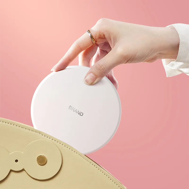 Высококачественное светодиодное зеркало для макияжа M20, портативное светодиодное карманное зеркало для макияжа