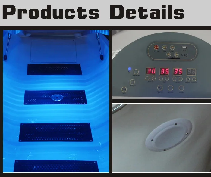 Professional far infrared ozone sauna slimming spa capsule LK-216C with CE