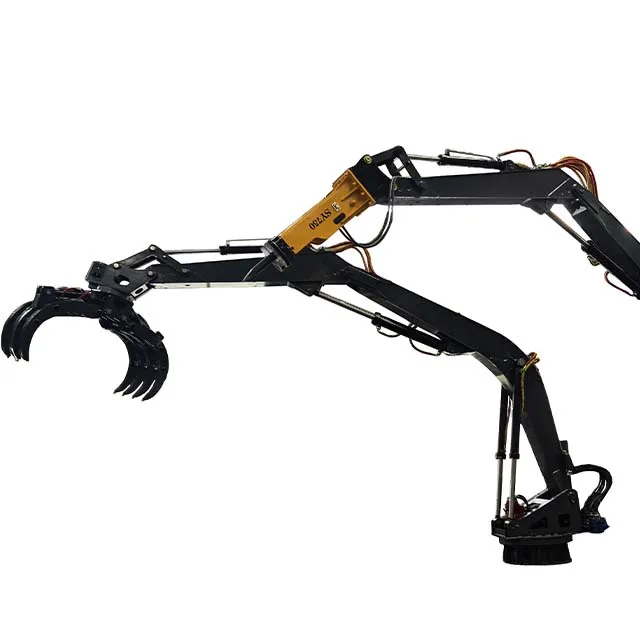 Remote control fixed electromechanical steel grab grab scrap iron mechanical grab