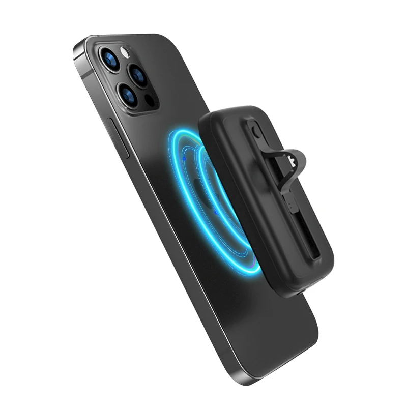 
Hot Selling Support Custom Logo Mini Power Bank 5000mah magnetic Power Bank 10000mah Mobile Charger PowerBank Promotional gift 