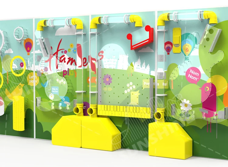 kids play wall game new indoor amusement park games