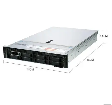  Оригинальный бренд Новый PowerEdge R740 серебро 4210R/8G 2933 МГц/600G SAS 10K/H330/DVD/495W/3.5in-8 сервер 2U