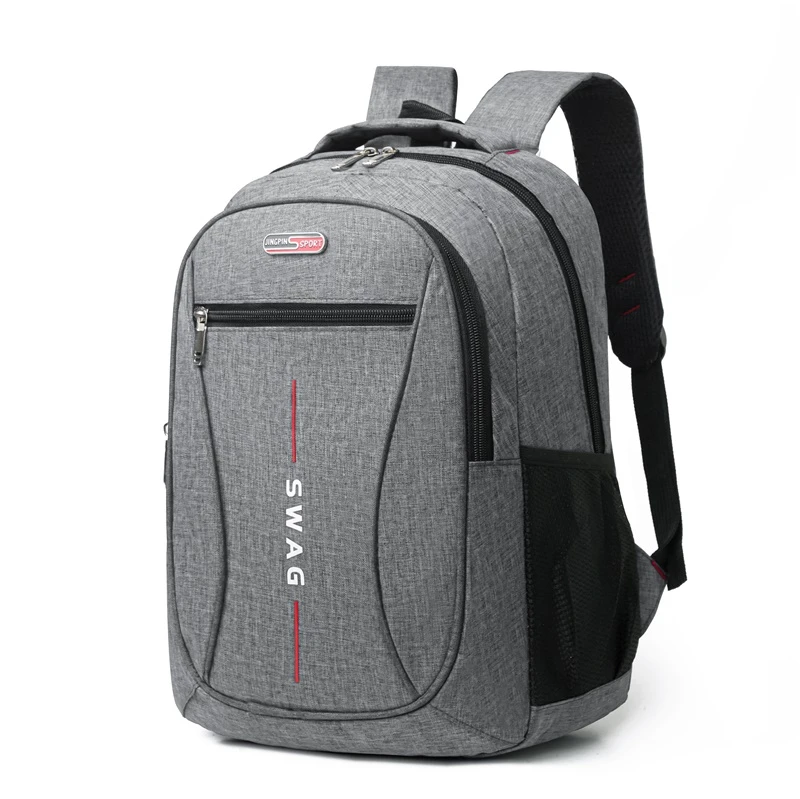 OMASKA Casual Sports Backpacks Large Capacity Laptop  Hiking School  Backpack Leather Backpack Men