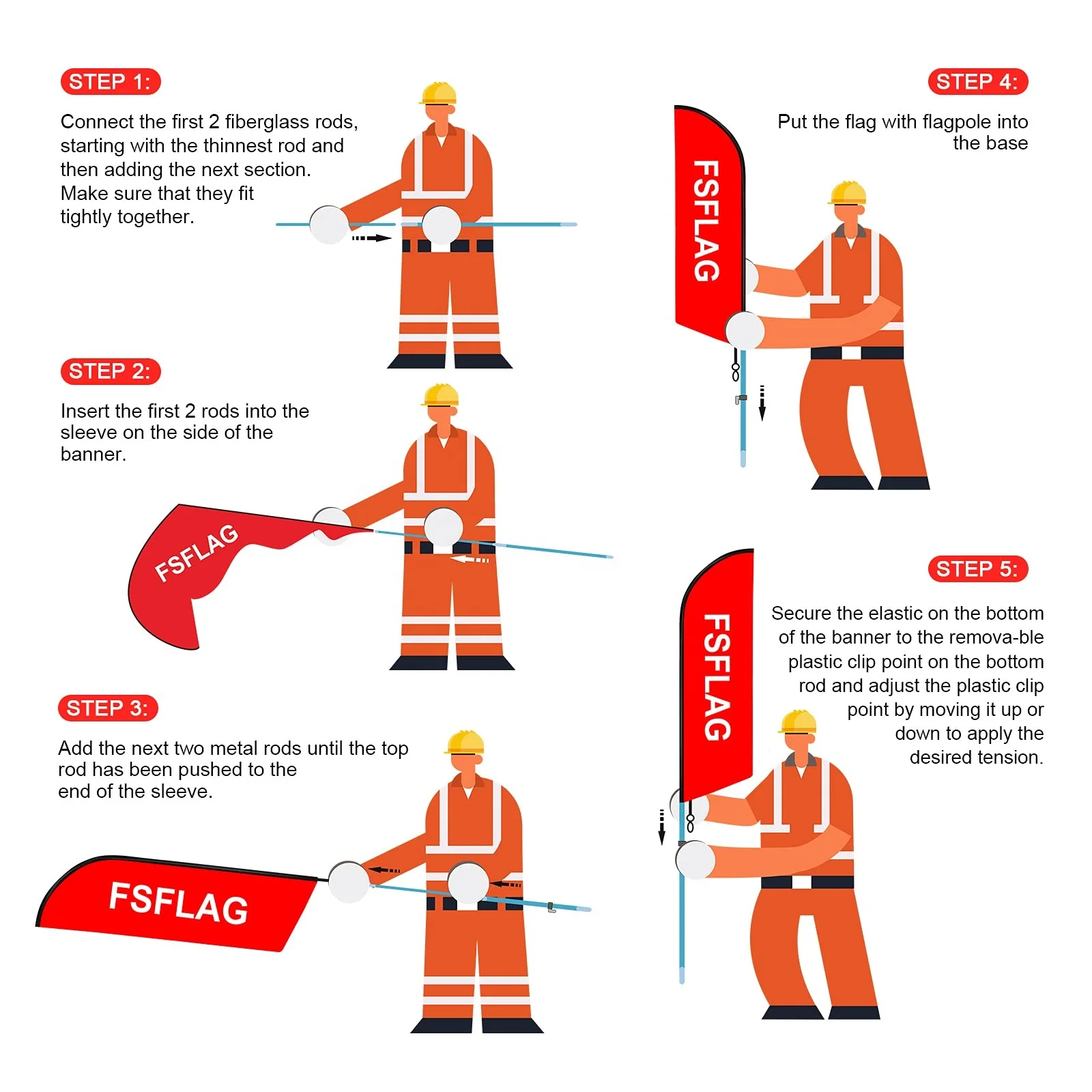 Factory Direct Flying Polyester Beach Flags Banner Double Sided Printed Promotion Advertising Outdoor Feather Flags
