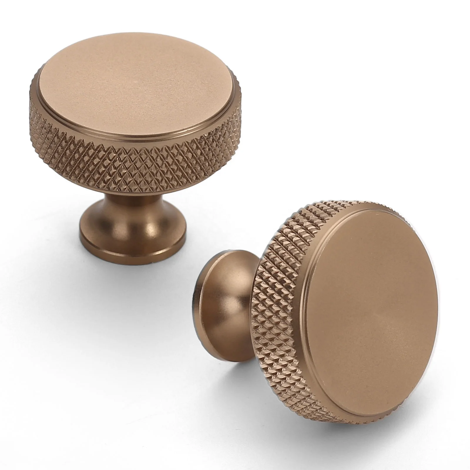 Knurled Round Aluminum Cabinet Knobs New Arrival T Bar Pull Knob 4494