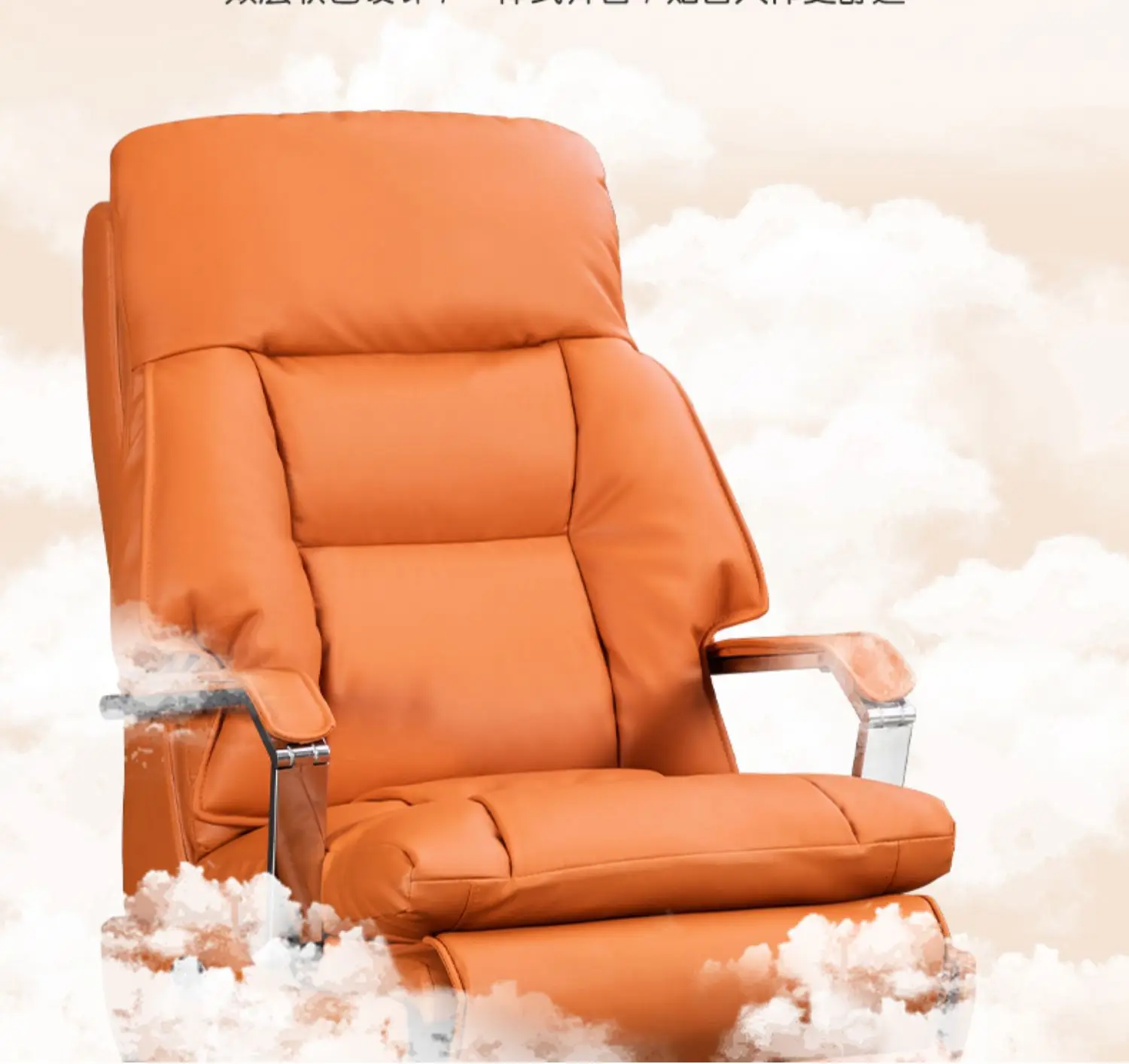 genuine leather executive leather office electric adjustable office chair office chair electric with automatic footrest