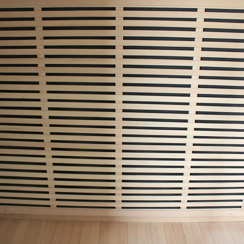 Indoor Hemlock Wood Dry Far Infrared Sauna Room With Carbon Fiber Heater