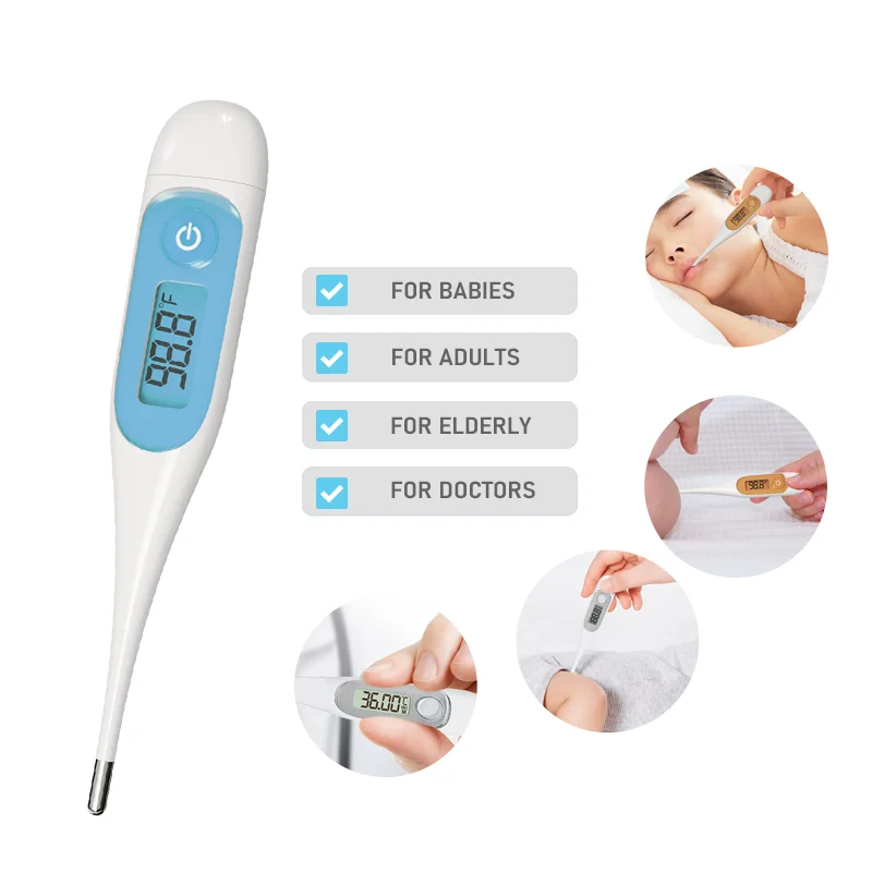 Professional OEM Medical Fever Waterproof Oral Armpit Baby Temperature Clinical digital thermometer hospital use home use