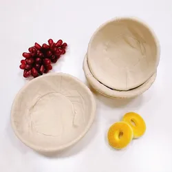 Good quality handicraft Indonesian cane oval banneton basket