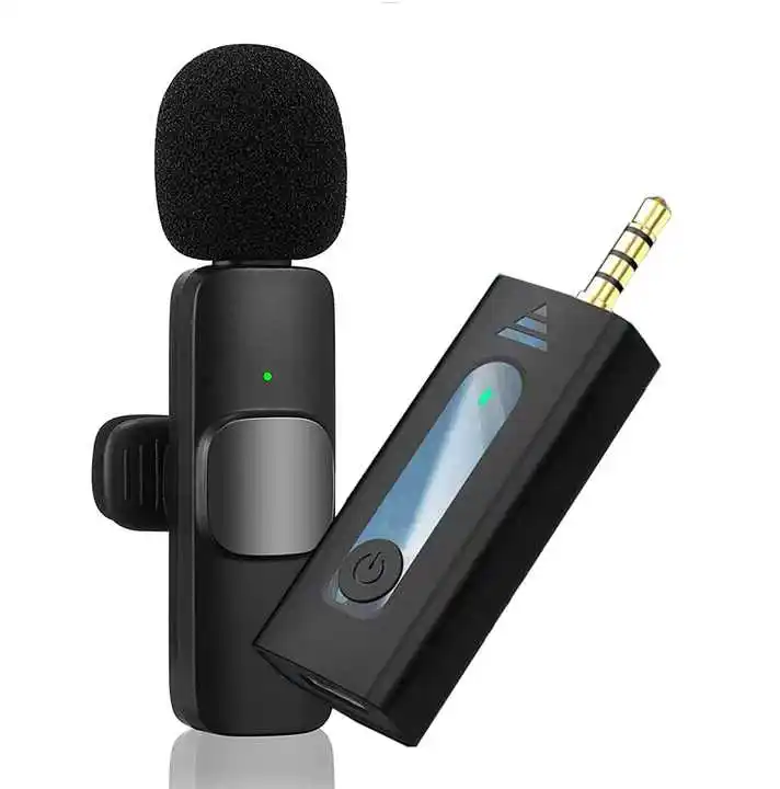K35 беспроводной микрофон для Bt динамик камеры Lapel Microphone Mini Lavalier Mic