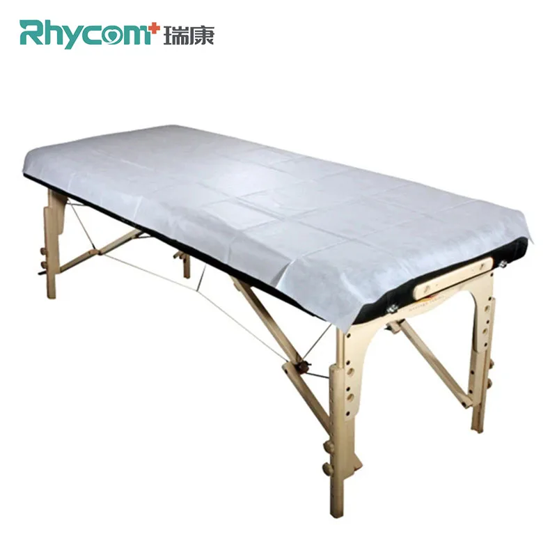 Rhycom disposable bed sheets for massage table, waterproof and M