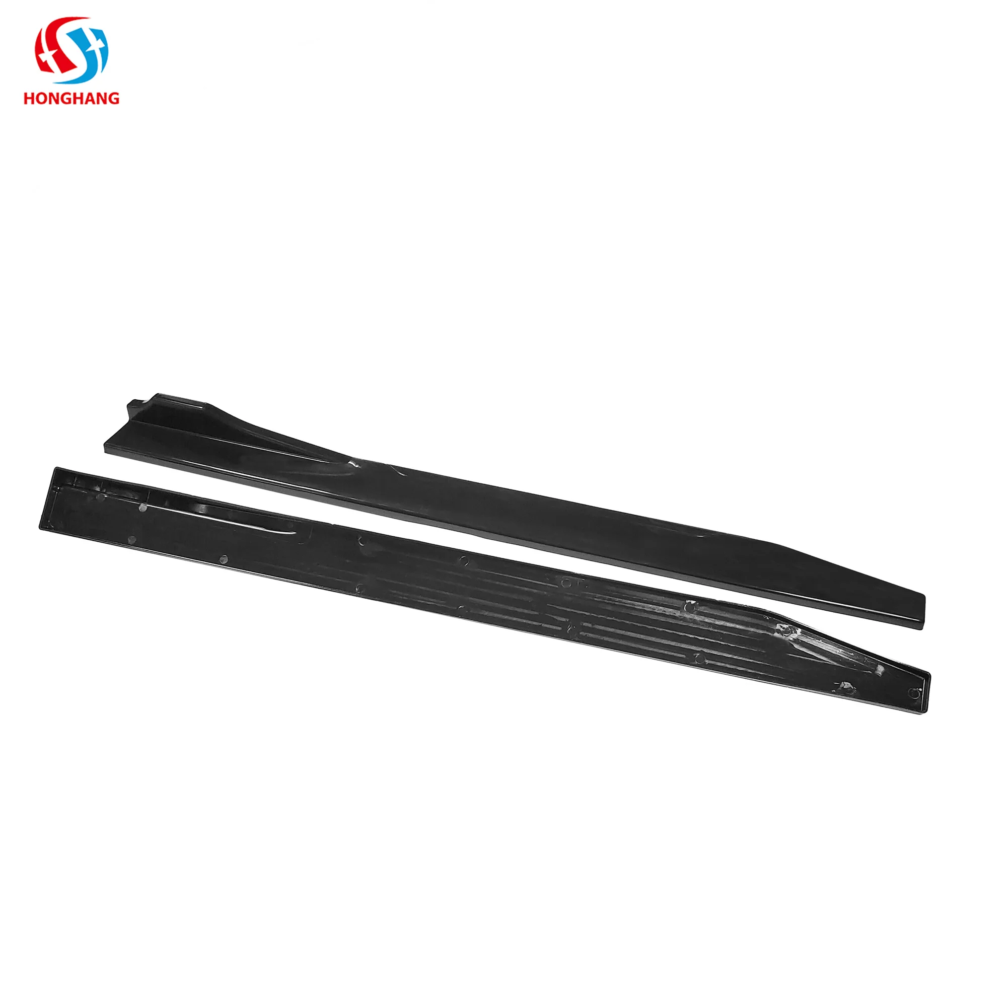 Honghang Manufacture Auto Spare Parts Body Protecter, New Style Univetsal Car Side Skirts Lip Spoiler For All Car Type E