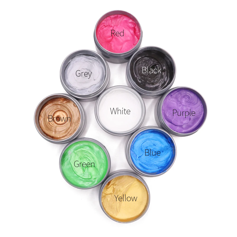 DOOISEK best sale pelo sintetico de colores hair wax hair clay for men cera para el cabello