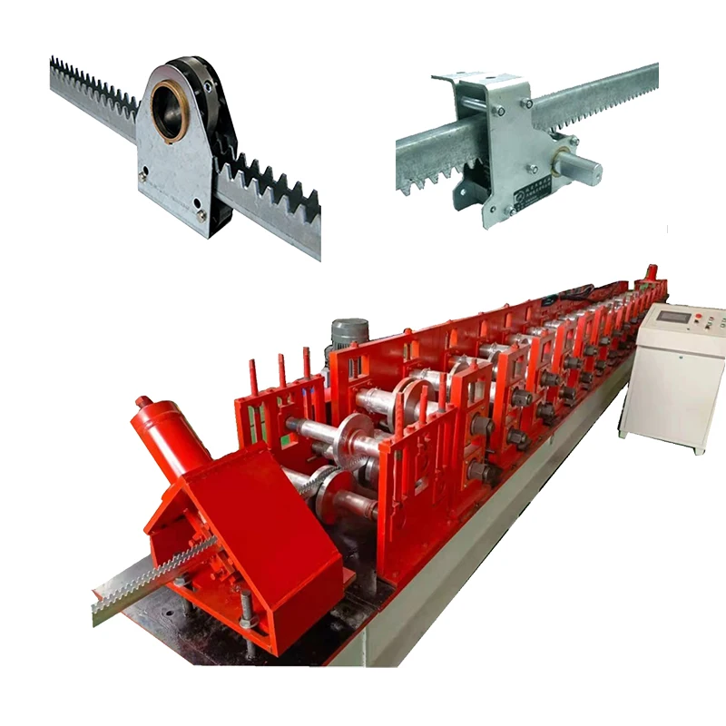 2024 gutter machine cold roll forming frame Purlin equipment greenhouse shading system rack machine