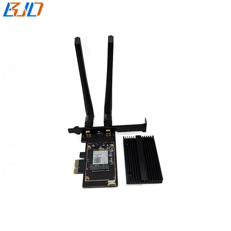 Двухдиапазонный беспроводной Wi-Fi адаптер 3000 Мбит/с WiFi6 Intel AX210 BT 5 2 PCIe 4G ГГц 802.11ac ax 6G 6E карта для