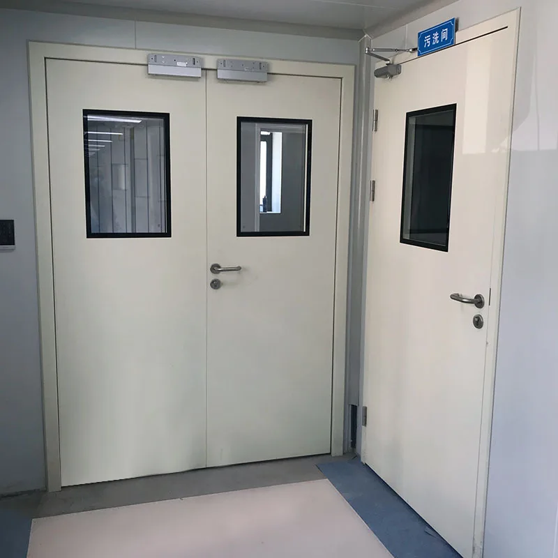 Hospital Doors Design Hospital Doors Specification Cleanroom Door for Pharmacy Hospital Lab