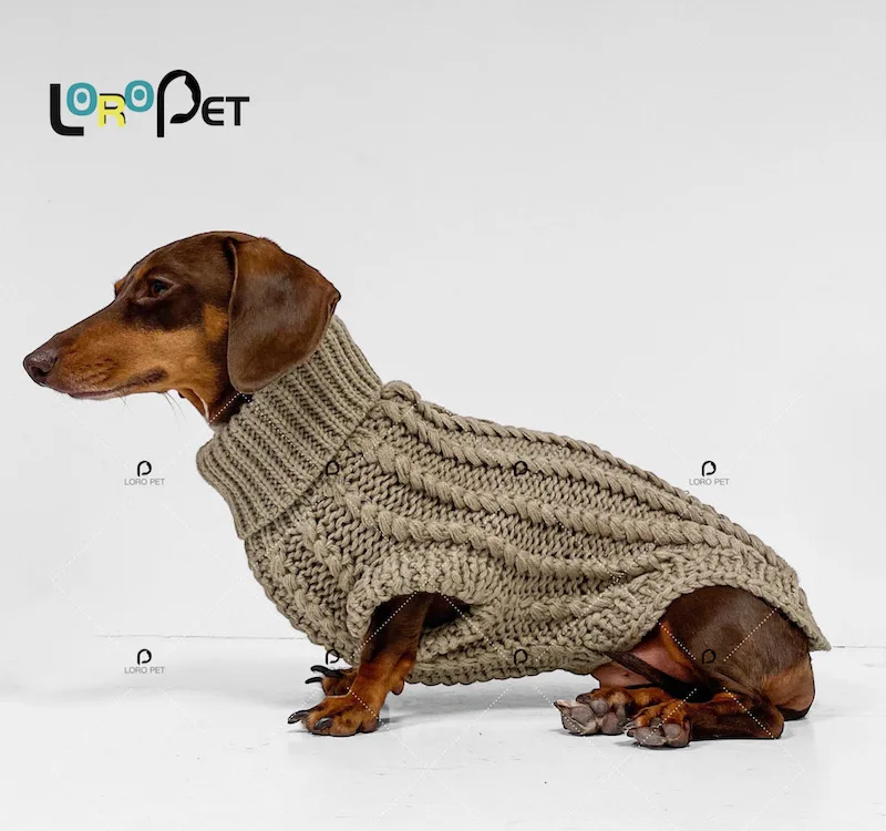 Manufacturer wholesale multi-colors warm soft winter sweater pet dog clothes