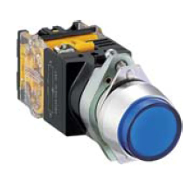 Saipwell/Saip AC DC Single Phase 12V 220VACAD56-16S  Red Yellow Blue Green Light Switch With Led Indicator