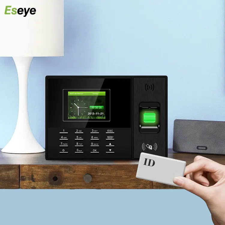 
Eseye Hot Sale Fingerprint Time Attendance Machine TCPIP Access Control System RFID 