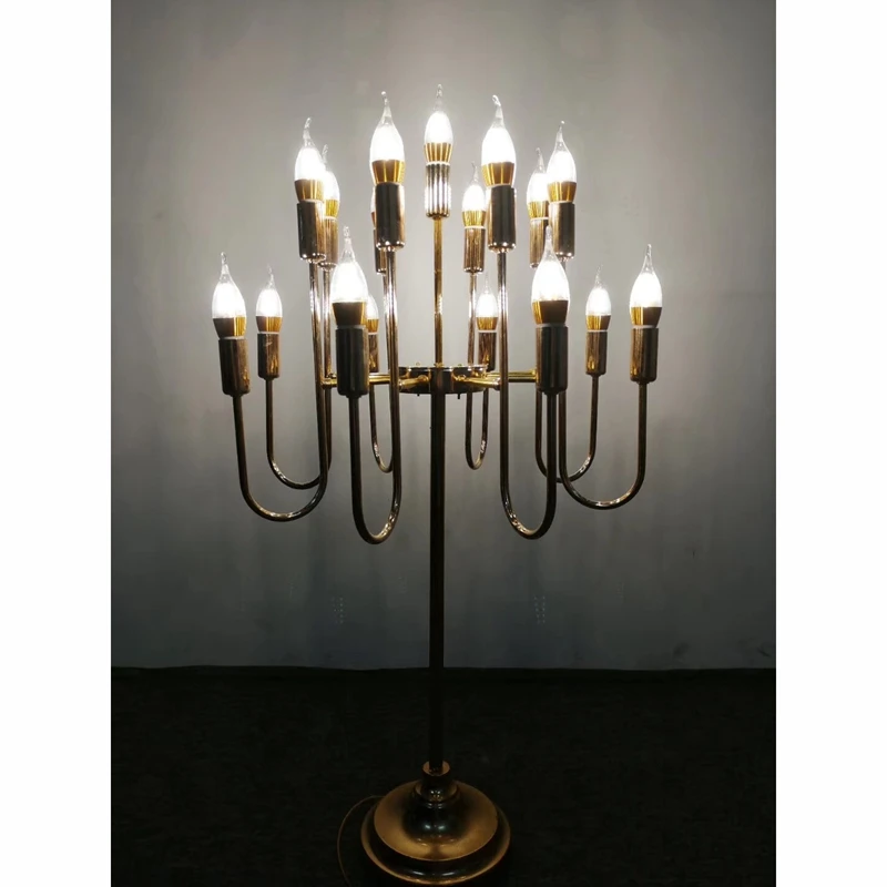 LDJ1131-4 Elegant wedding event gold walkway road lead LED lights