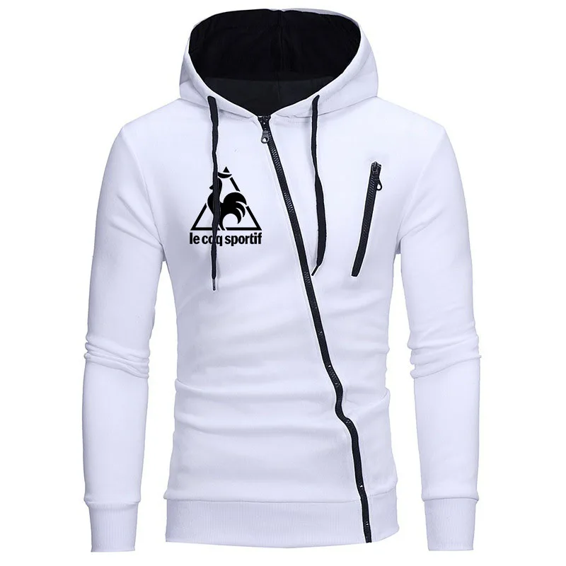 New Hoodies Men Autumn Casual Long Sleeve Hoodie Men Sweatshirts Slim Zipper Hoody Men Hooded Streetwear