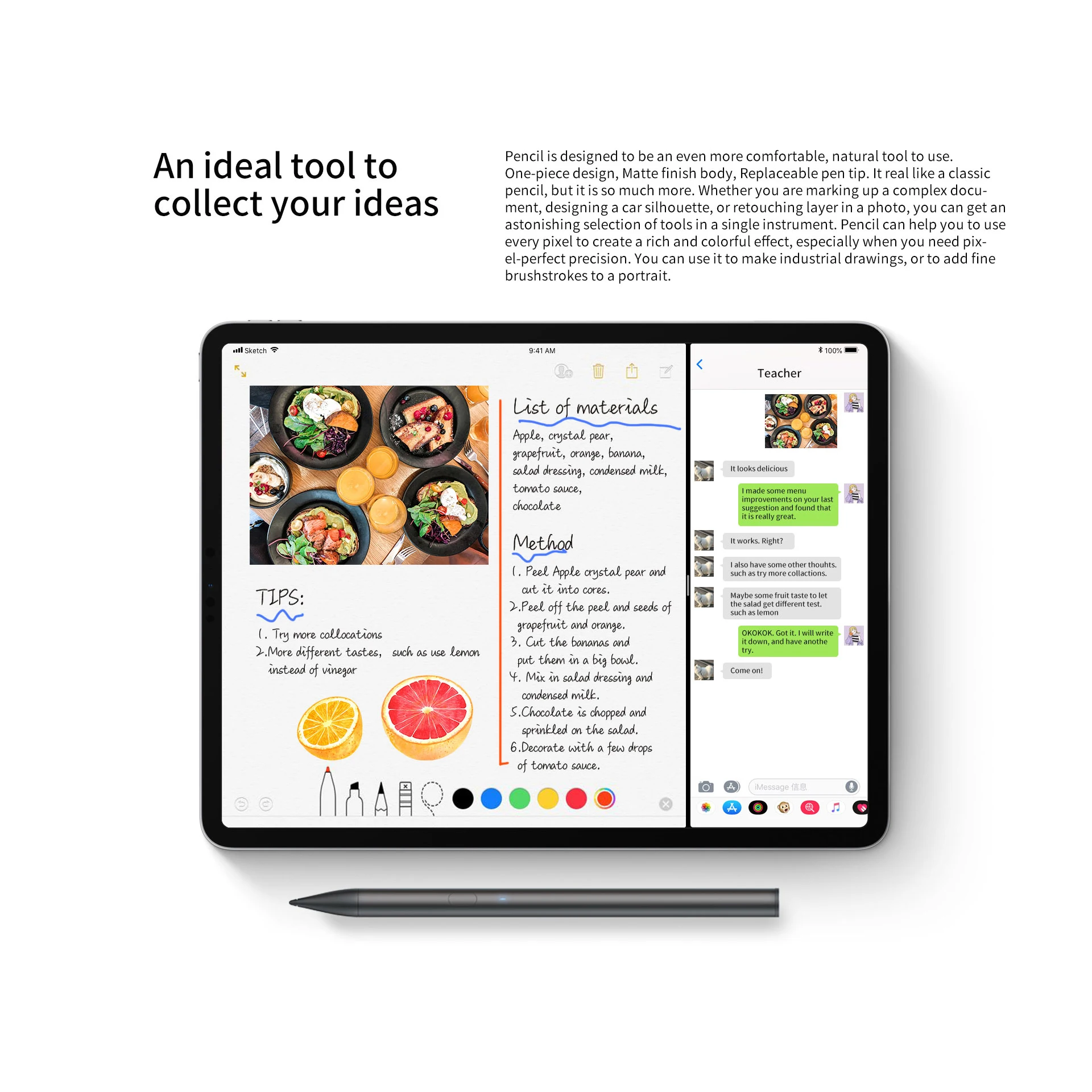 Активный стилус для apple ipad 2018 и