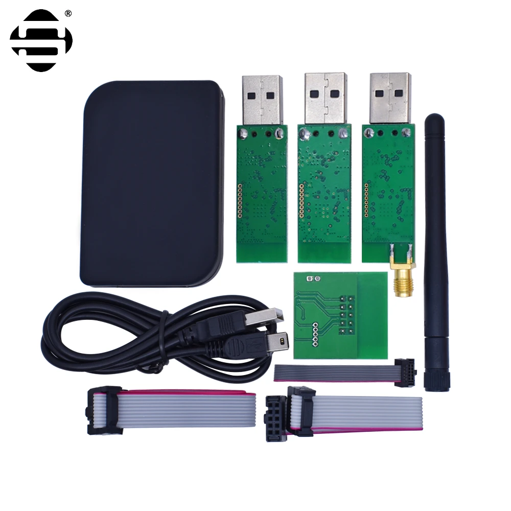 SZYJ CC Debugger ZIGBEE emulator CC2531 CC2540 Sniffer Wireless Board Bt 4.0 Dongle Capture USB Programmer Downloader Cable