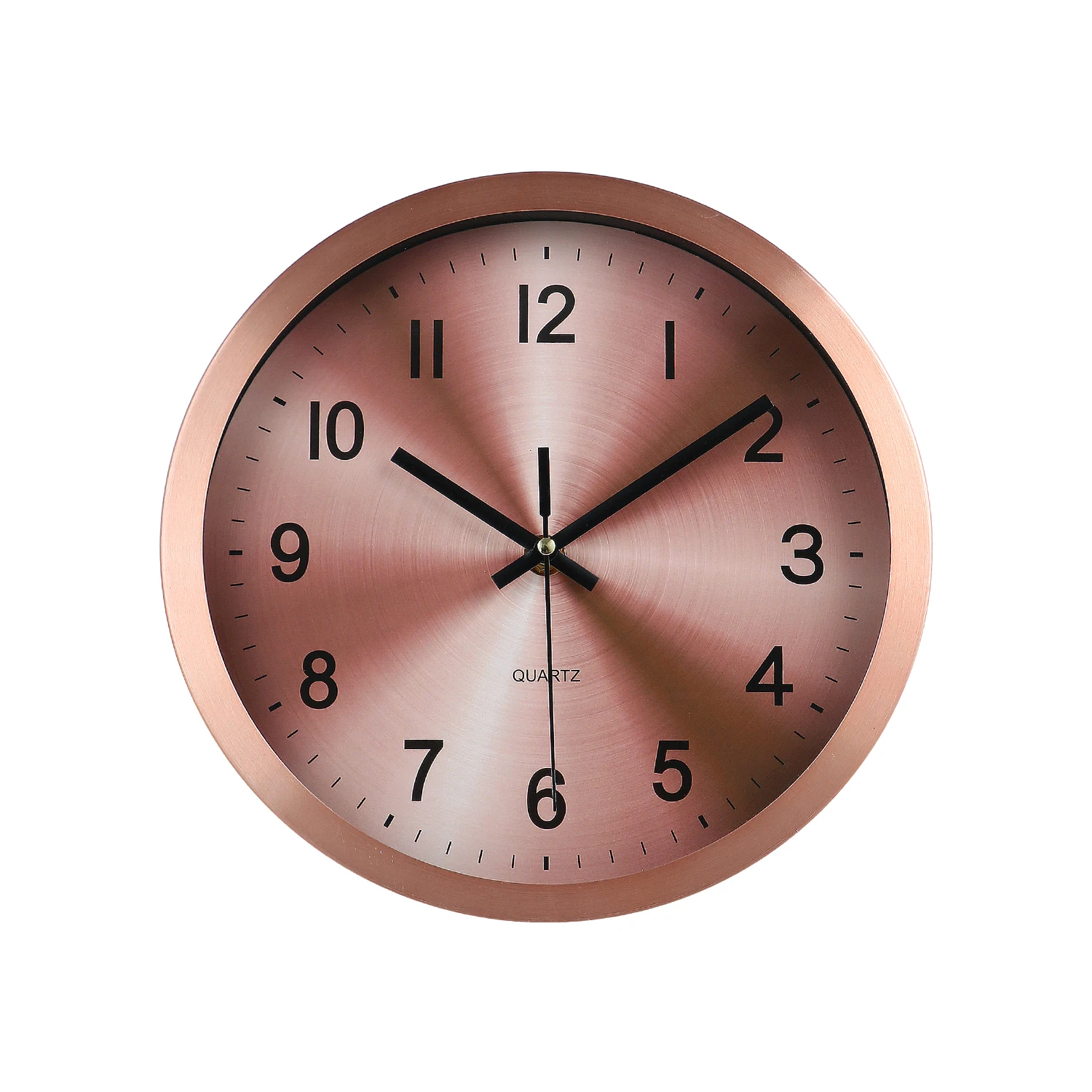 Quartz Metal Hanging Wall Clock Simple Modern Design  Stainless Steel Home Wall Clock