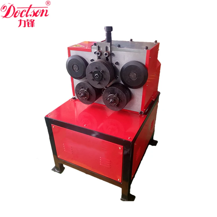 JY-50 Electric Angle Steel Rolling Round Machine 3-roll Pipe Bending Machine OEM/ODM Mechanical Angle Crimping Machine